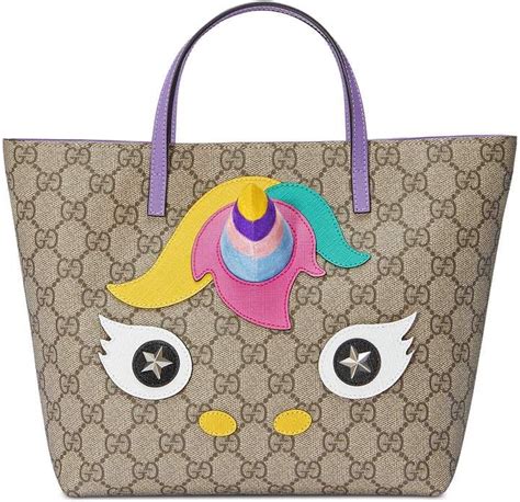 gucci unicorn tote|authentic gucci tote bag.